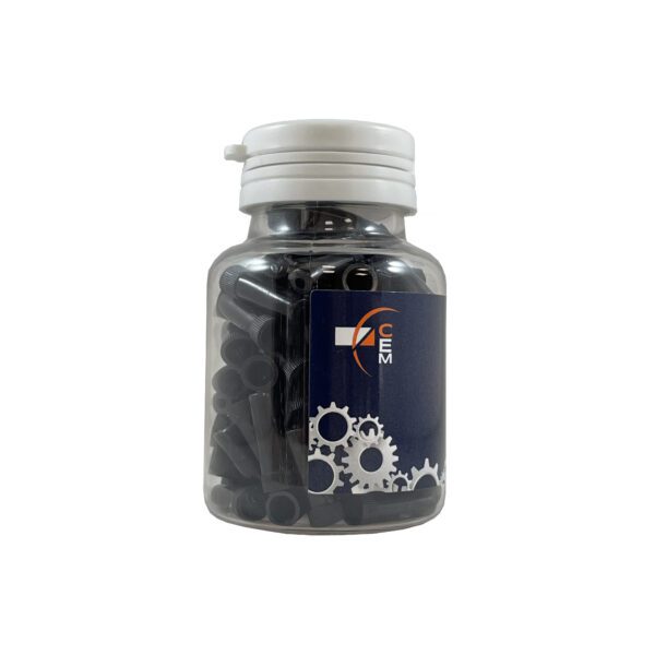 End Caps Brake Housing Black Plastic (100pcs)