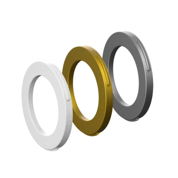 Magura Cover-kit 2 piston (white/gold/silver)