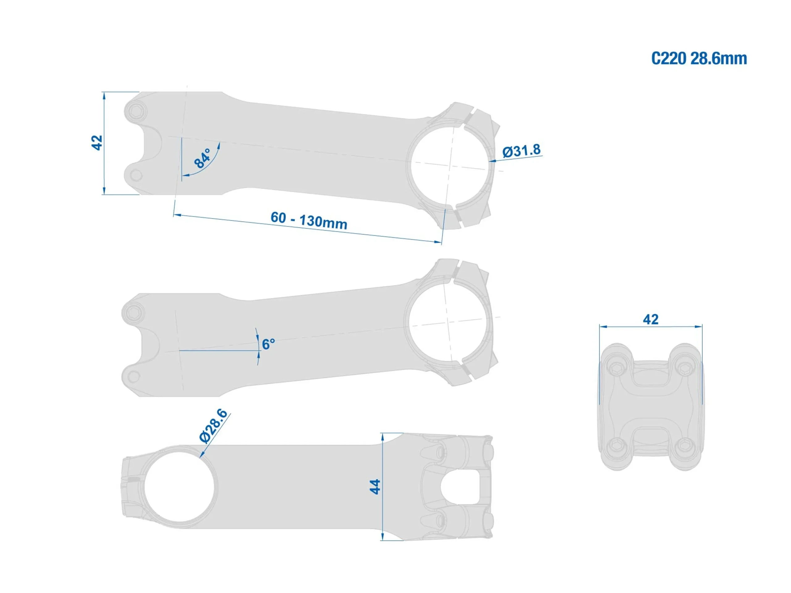 Ritchey Stem WCS C220 6/84D 15 31055427033 scaled