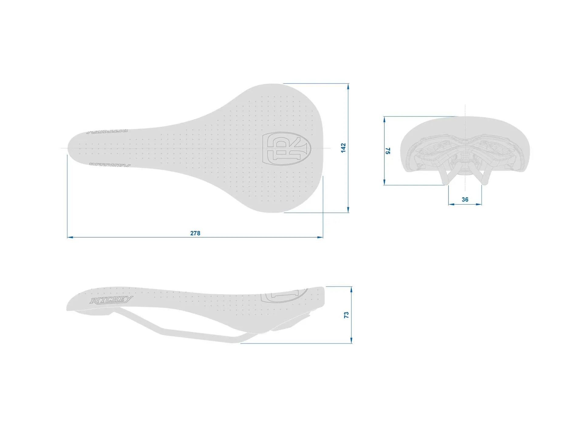 Ritchey Classic Saddle 15 RIT 40070887001